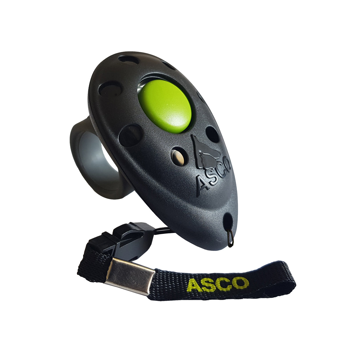 ASCO Finger Clicker - Klickerträning med premiumklicker för hundar, katter och hästar