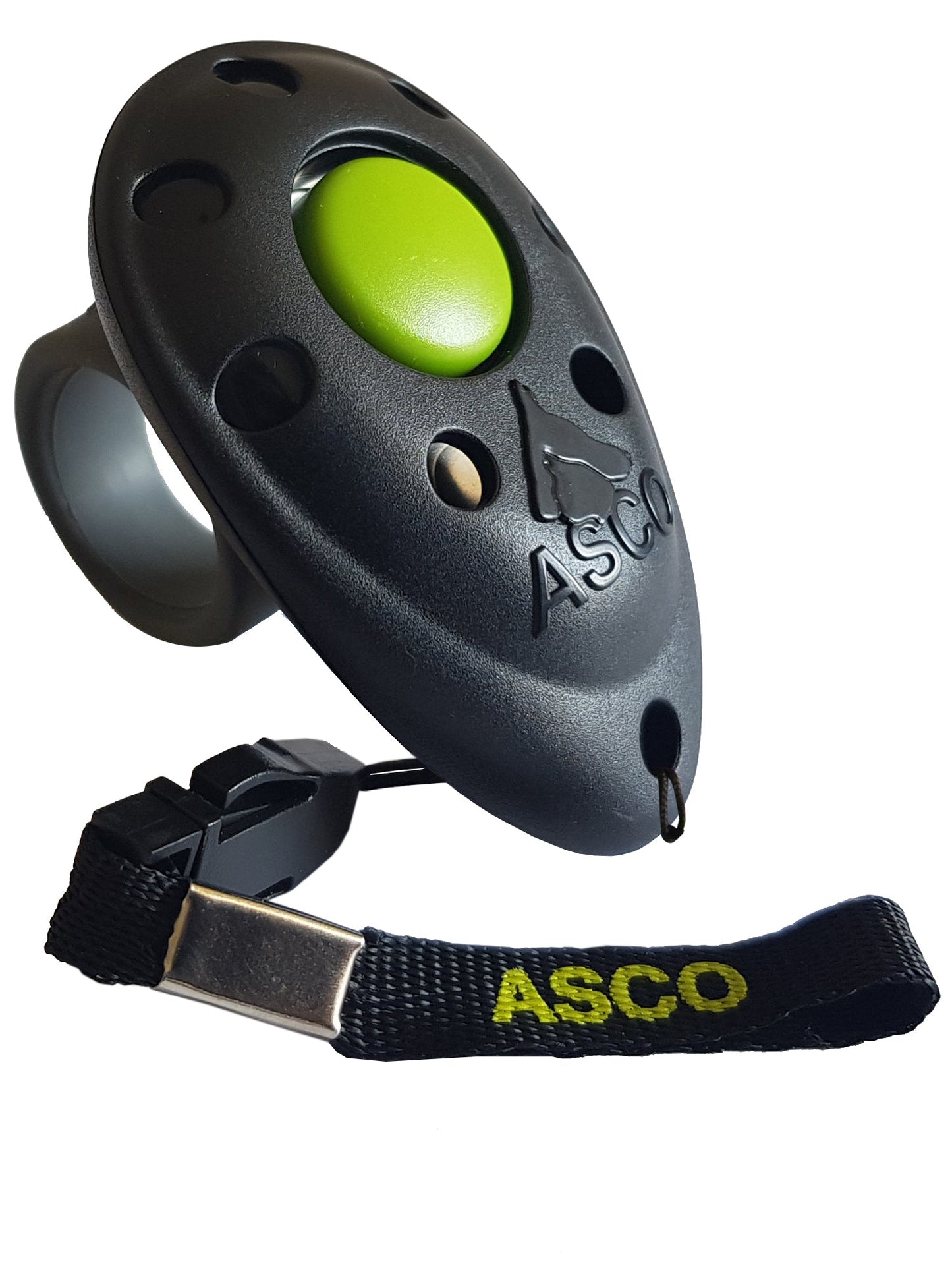 ASCO Finger Clicker - Klickerträning med premiumklicker för hundar, katter och hästar