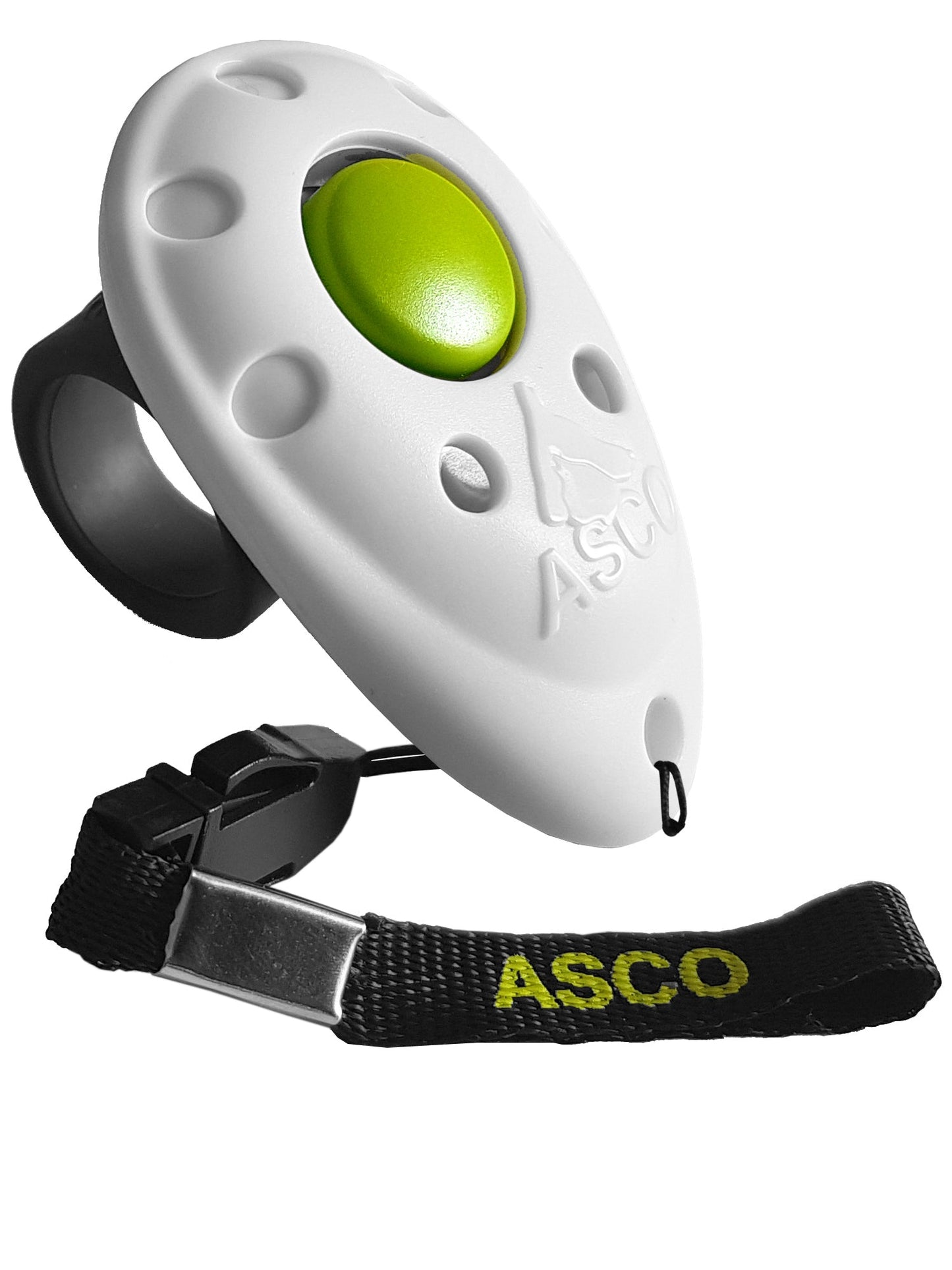 ASCO Finger Clicker - Klickerträning med premiumklicker för hundar, katter och hästar
