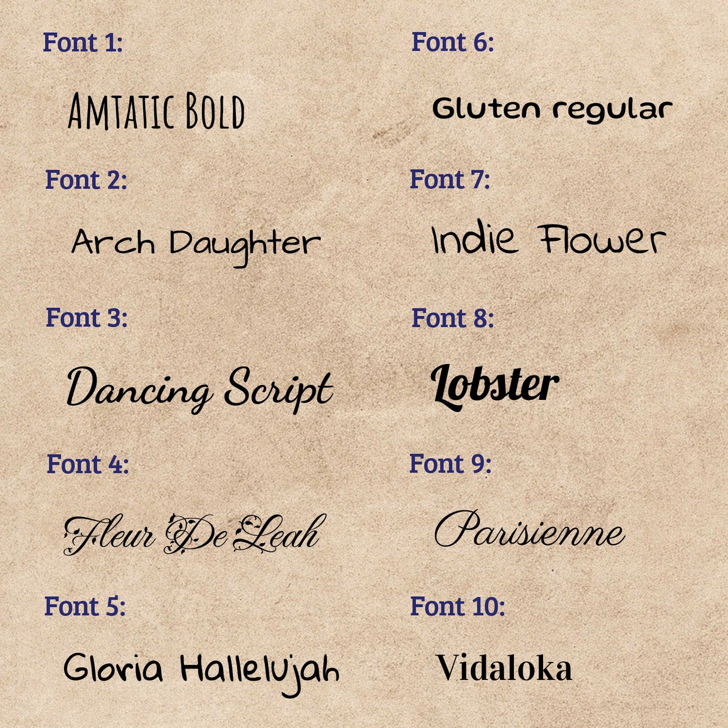 Veganskt hundhalsband med namn och telefonnummer i starka färger