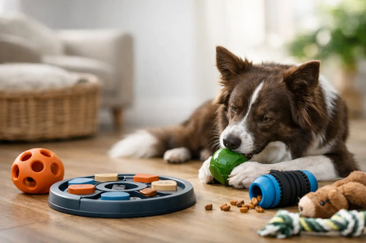 Hundespielzeug für Alleinbeschäftigung wählen