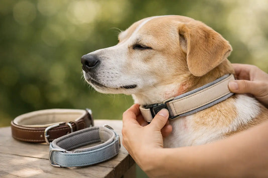 Hundehalsband für empfindliche Haut wählen