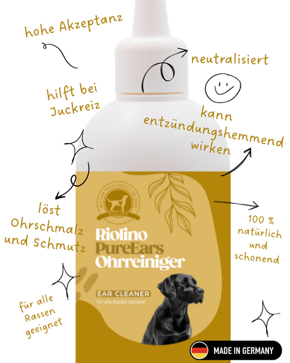 Riolino PureEars - skonsam rengöring för känsliga öron