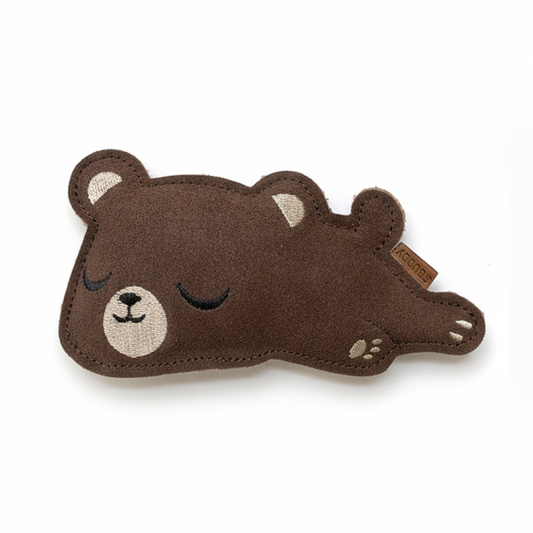 BUDDY. Hundeleksak av läder "Liten Björn" 