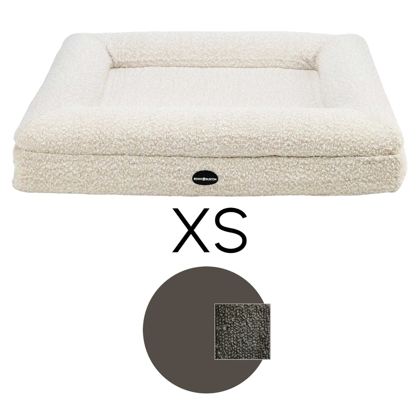 Hundebett Barklay Größe XS mit Bouclébezug