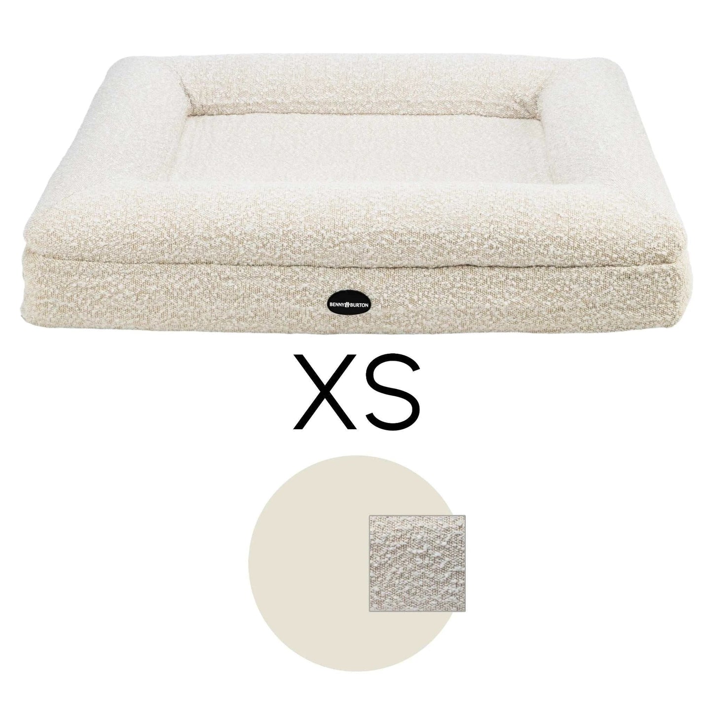Hundebett Barklay Größe XS mit Bouclébezug