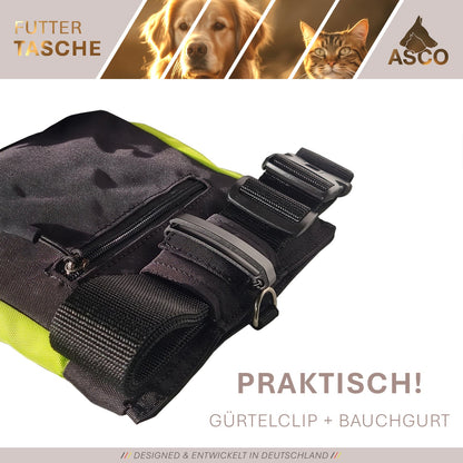 ASCO matpåse med enhandsfäste, godispåse 20x20 cm, QuickTouch godispåse