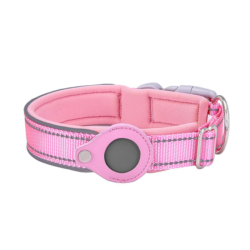Hundehalsband mit integriertem Apple Airtag Halter