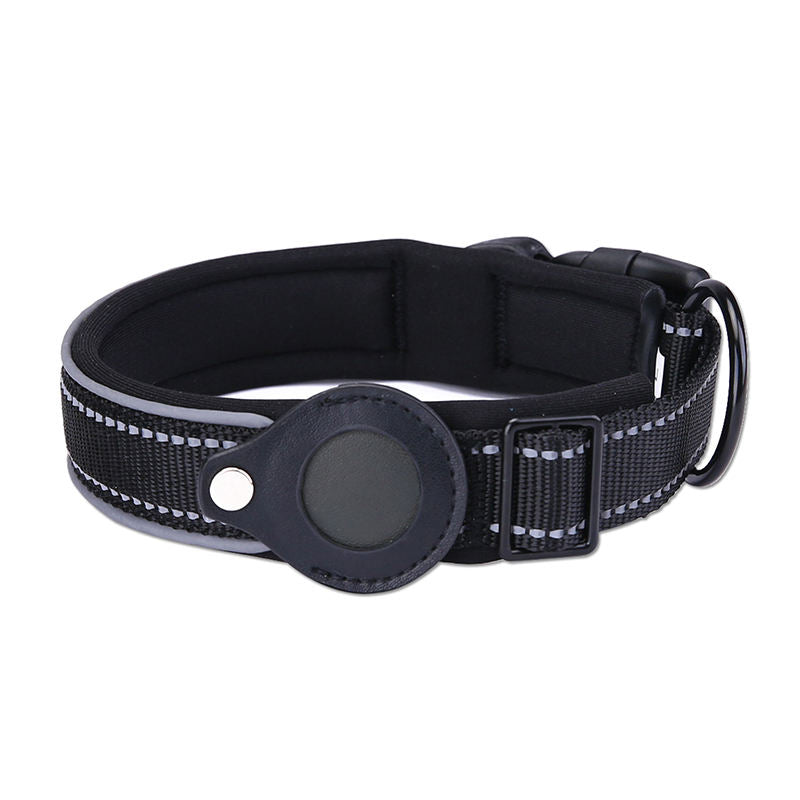 Hundehalsband mit integriertem Apple Airtag Halter